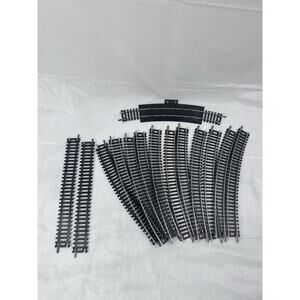 Tyco Train Track HO Scale 25671 18R Curve Terminal Rerailer Vintage 14pc Mixed